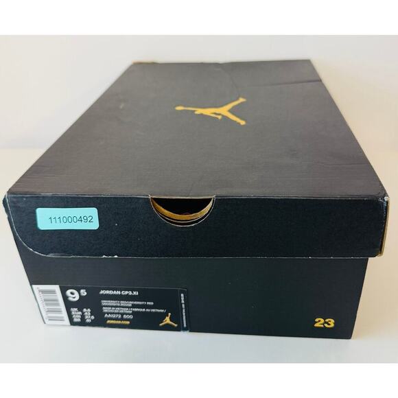 JORDAN CP3XI Rocket Fuel Red and Black 2018 NEW OG ALL Size 9.5 - Picture 5 of 7